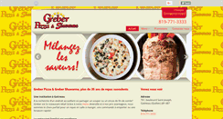 Desktop Screenshot of greberpizza.com